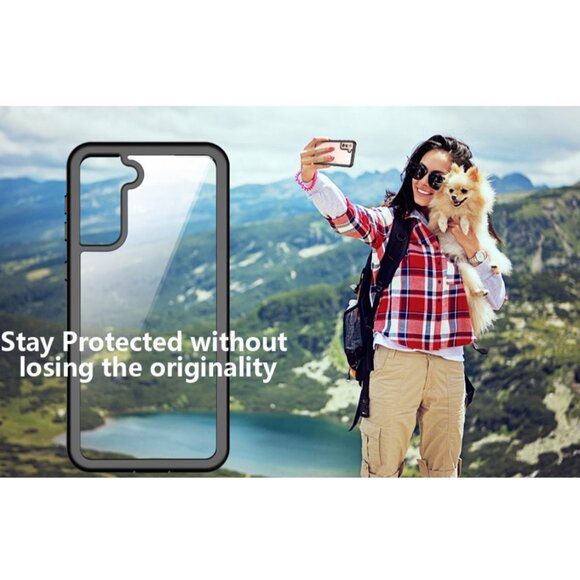 LK - Case for Samsung Galaxy S21 (2021) - 6.2 inches - Clear / Black - Picture 6 of 9